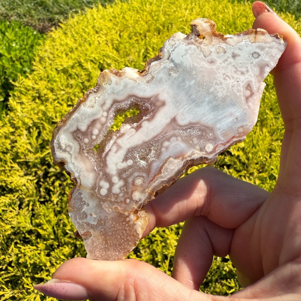 Beautiful, Sparkly Pink Amethyst Slab